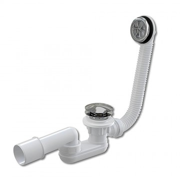 Roth SHOWER TRAY SIPHON VIKI LUX CLICK-CLAK - chrom 8100033 DUŠAS SIFONS