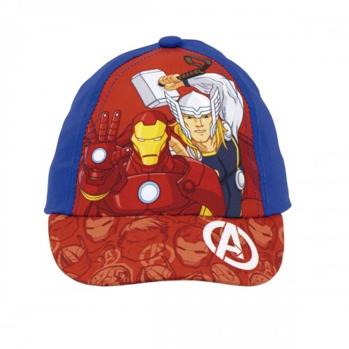 Bērnu cepure ar nagu The Avengers Infinity 44-46 cm Sarkans Melns image 1