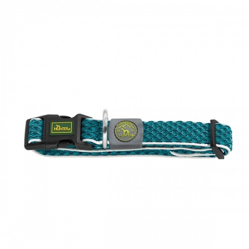 Suņa kaklasiksna Hunter Vario Basic Vītnes buklets turquoise Tirkīzs S Izmērs (30-43 cm) image 1