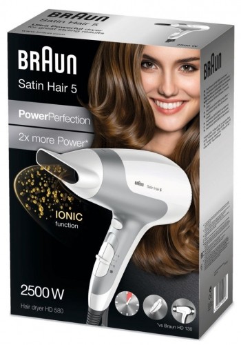 BRAUN matu  fēns - HD 580 image 4
