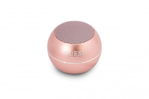 Guess Mini Bluetooth Speaker 3W 4H Pink image 1