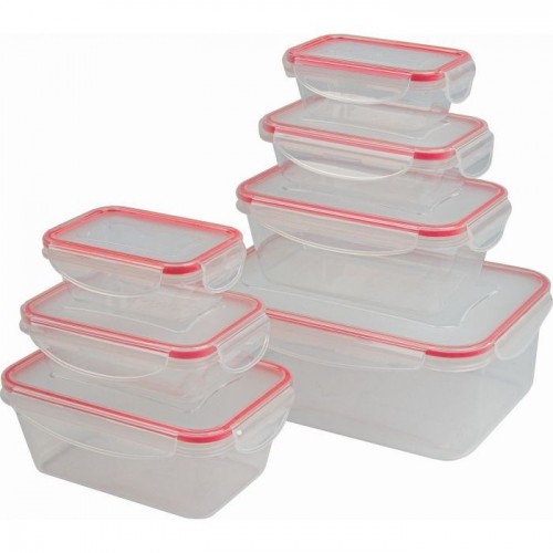Set of 7 Plastic fresh food containers Classbach CFHD4008K7 image 1