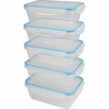 Set of 5 Plastic fresh food containers Classbach CFHD4007K
