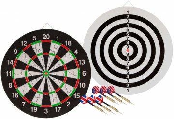 Dartboard ABBEY DARTS 52AL FLOCK II