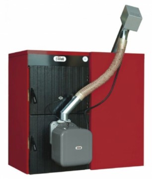 Ferroli SUNPELLET 6 (WN) Set is formed by: SFL 6 SUN P N 12 Pellet door for right (only for pellet) Pellet tank 350 lts Safety sensor
