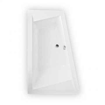 Roth KUBIC ASYMMETRIC /170 (L) 9680000 Асимметричная угловая акриловая ванна