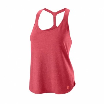 Wilson W COMPETITION FLECKED TANK HOLLY BERRY