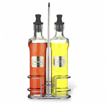 Fissman Pudeļu komplekts etiķim un eļļai 2x500 ml uz paliktņa