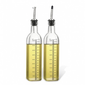 Fissman Набор бутылок для масла и уксуса 2х500 мл (стекло)