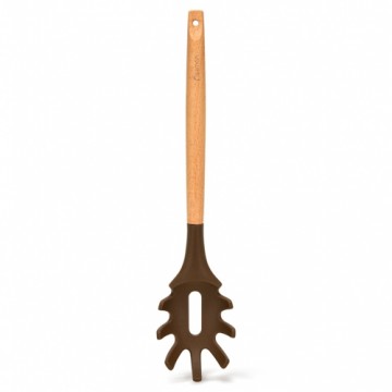 Fissman Spageti servēšanas karote CHEFS TOOLS 32.5 cm (silikona ar koka rokturi)