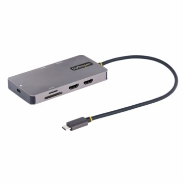 USB Centrmezgls Startech 120B-USBC-MULTIPORT Pelēks