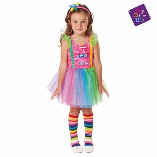Маскарадные костюмы для детей My Other Me Sweet Candy Разноцветный image 1