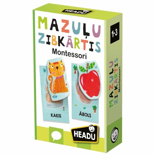 HEADU Montessori zibkartītes mazuļiem (latviešu val.) image 1