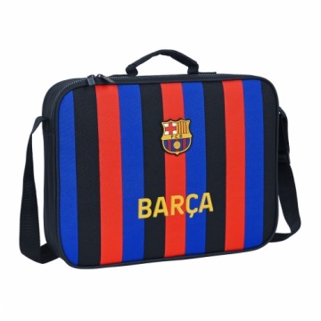 Школьный портфель F.C. Barcelona Тёмно Бордовый Тёмно Синий (38 x 28 x 6 cm)