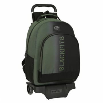 Школьный рюкзак с колесиками BlackFit8 Gradient Чёрный Милитари (32 x 42 x 15 cm)