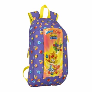 Детский рюкзак SuperThings Guardians of Kazoom Mini Фиолетовый Жёлтый (22 x 39 x 10 cm)