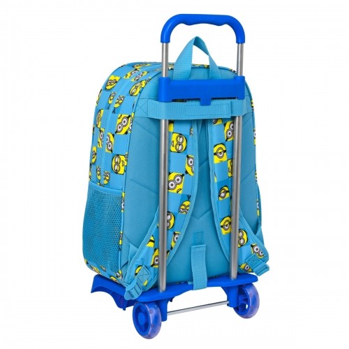 Школьный рюкзак с колесиками Minions Minionstatic Синий (33 x 42 x 14 cm) image 2