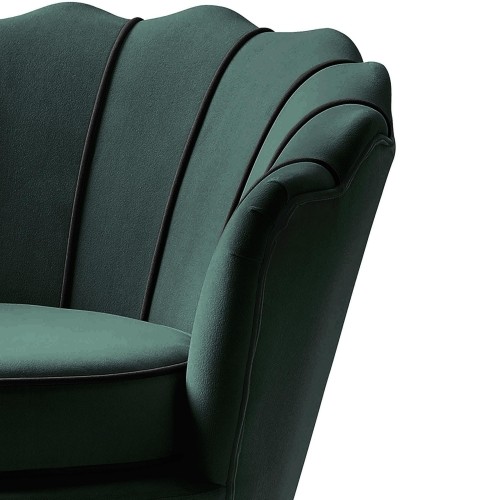 Halmar ANGELO leisure armchair dark green/ black image 4