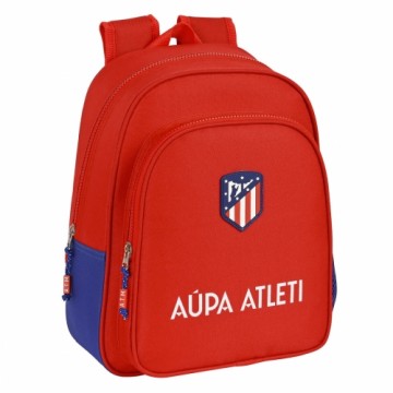 AtlÉtico Madrid Школьный рюкзак Atlético Madrid Красный Тёмно Синий (27 x 33 x 10 cm)