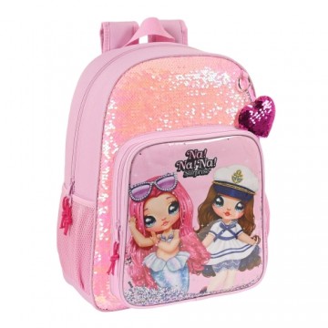 Школьный рюкзак Na!Na!Na! Surprise Sparkles Розовый (33 x 42 x 14 cm)