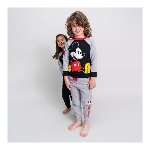 Bērnu Sporta Tērps Mickey Mouse 3 Daudzums Melns image 5