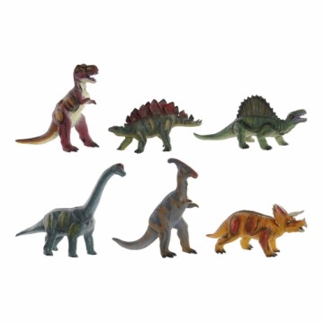 Динозавр DKD Home Decor (36 x 12,5 x 27 cm) (6 штук)