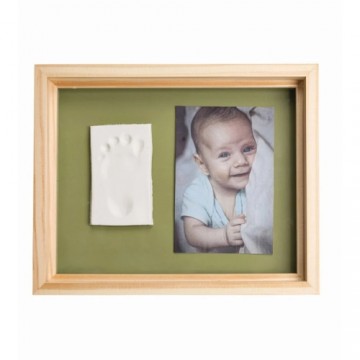 Baby Art Pure Frame wooden komplekts mazuļa pēdiņu vai rociņu nospieduma izveidošanai - 3601092030