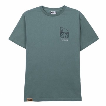 Vīriešu Krekls ar Īsām Piedurknēm Boba Fett Zaļš