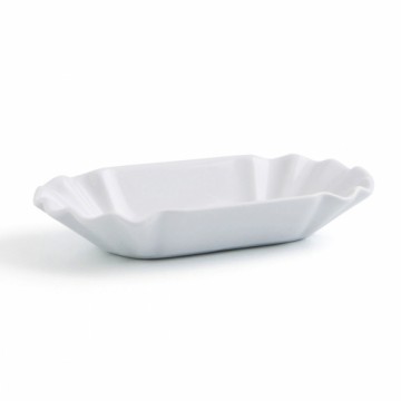 поднос для закусок Quid Gastro Fun Керамика Белый (20,5 x 11 x 3,5 cm) (Pack 12x)
