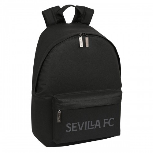 Sevilla FÚtbol Club Portatīvā datora mugursoma Sevilla Fútbol Club Teen Melns (31 x 41 x 16 cm) image 1