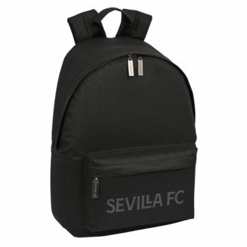Sevilla FÚtbol Club Portatīvā datora mugursoma Sevilla Fútbol Club Teen Melns (31 x 41 x 16 cm)