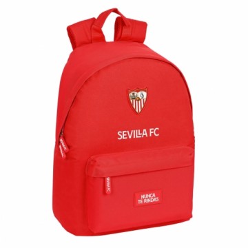 Sevilla FÚtbol Club Portatīvā datora mugursoma Sevilla Fútbol Club Sarkans (31 x 41 x 16 cm)
