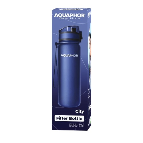 Filter bottle Aquaphor City dark blue 0.5 L image 4
