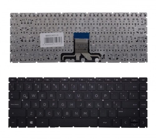 Keyboard HP 240 G8, without frame, US image 1