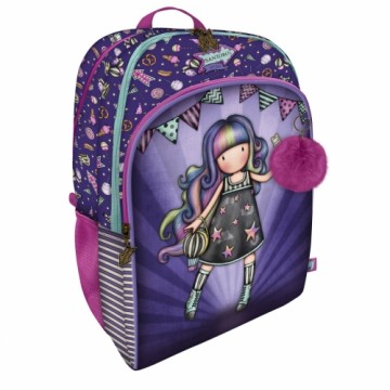Школьный рюкзак Gorjuss Up and away Фиолетовый (34.5 x 43.5 x 22 cm)