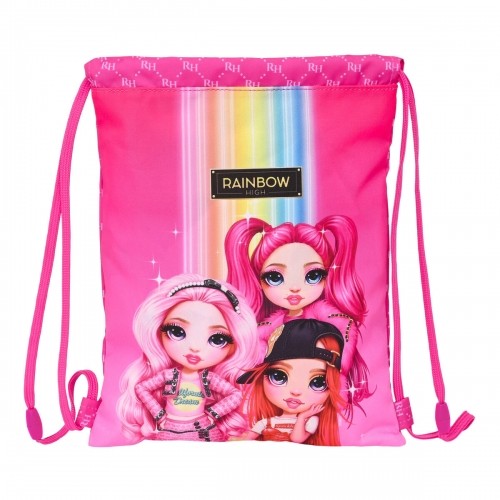 Детский рюкзак-мешок Rainbow High Фуксия (26 x 34 x 1 cm) image 1