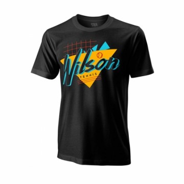 Wilson M NOSTALGIA TECH TEE BLACK