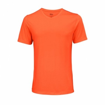 Wilson M T-SHIRT CONDITION TEE SHOCKING ORANGE