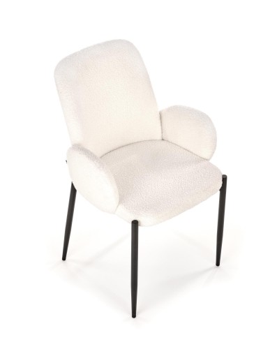 Halmar K477 chair creamy image 2