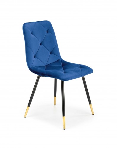 Halmar K438 chair color: dark blue image 1