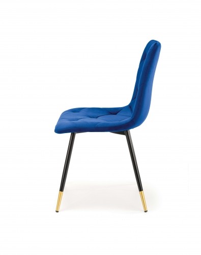 Halmar K438 chair color: dark blue image 2