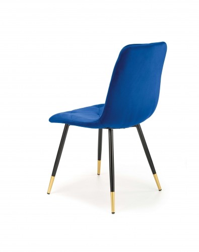 Halmar K438 chair color: dark blue image 3