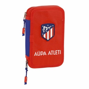 AtlÉtico Madrid Двойной пенал Atlético Madrid Красный Тёмно Синий (28 pcs)