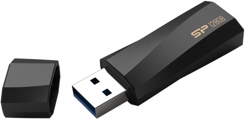 Silicon Power flash drive 128GB Blaze B07 USB 3.2, black image 2