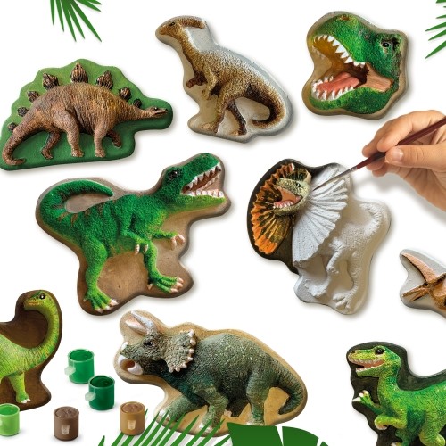 SES Ģipša liešanas komplekts Dinozauri image 4