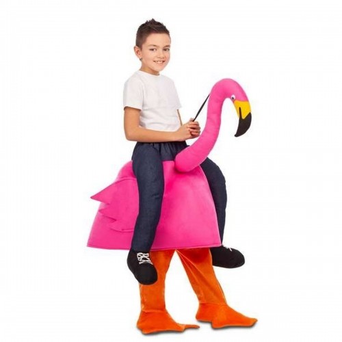 Маскарадные костюмы для детей My Other Me Ride-On Один размер Фламинго image 1