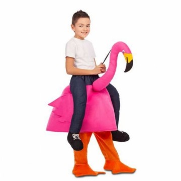 Маскарадные костюмы для детей My Other Me Ride-On Один размер Фламинго