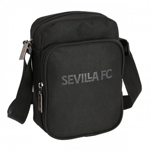 Sevilla FÚtbol Club Plecu Soma Sevilla Fútbol Club Teen Melns (16 x 22 x 6 cm) image 1