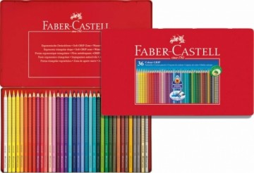Акварельный карандаши Faber-Castell Grip 36 - цветов