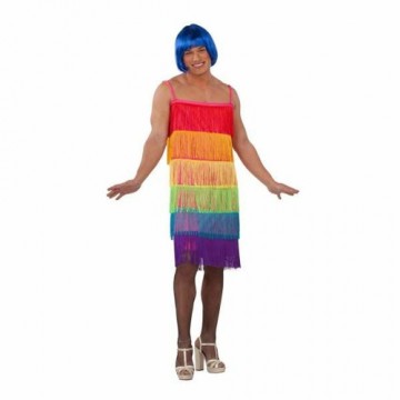 Svečana odjeća za odrasle My Other Me Rainbow  Kleita Ar bārkstīm 54 Izmērs
